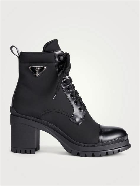 black prada boots women|nylon prada boots women.